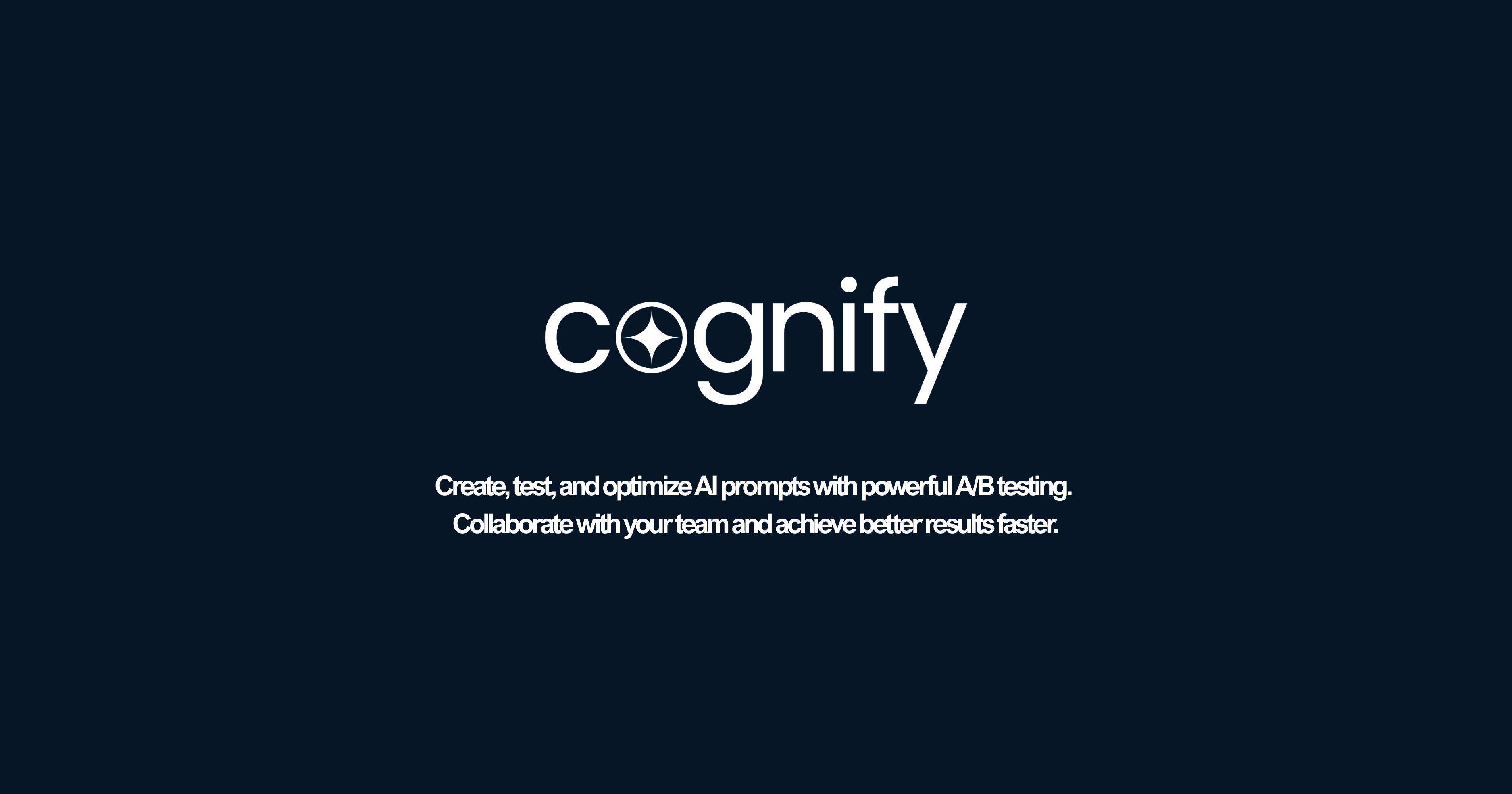 Cognify