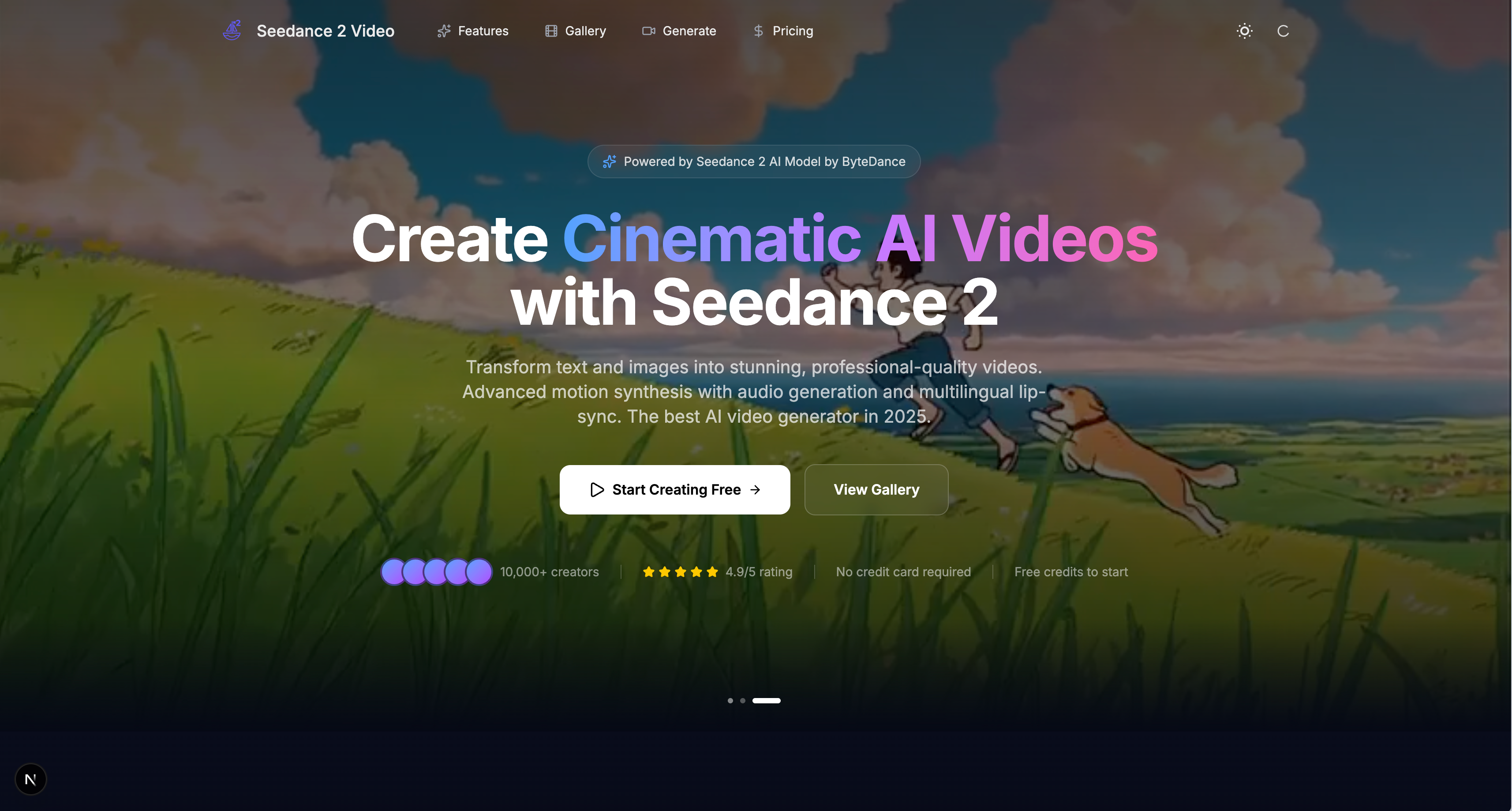 Seedance 2.0 Video Studio