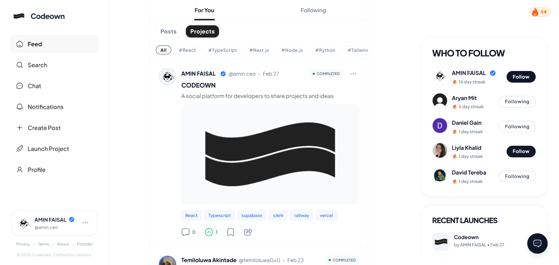 Codeown screenshot 2