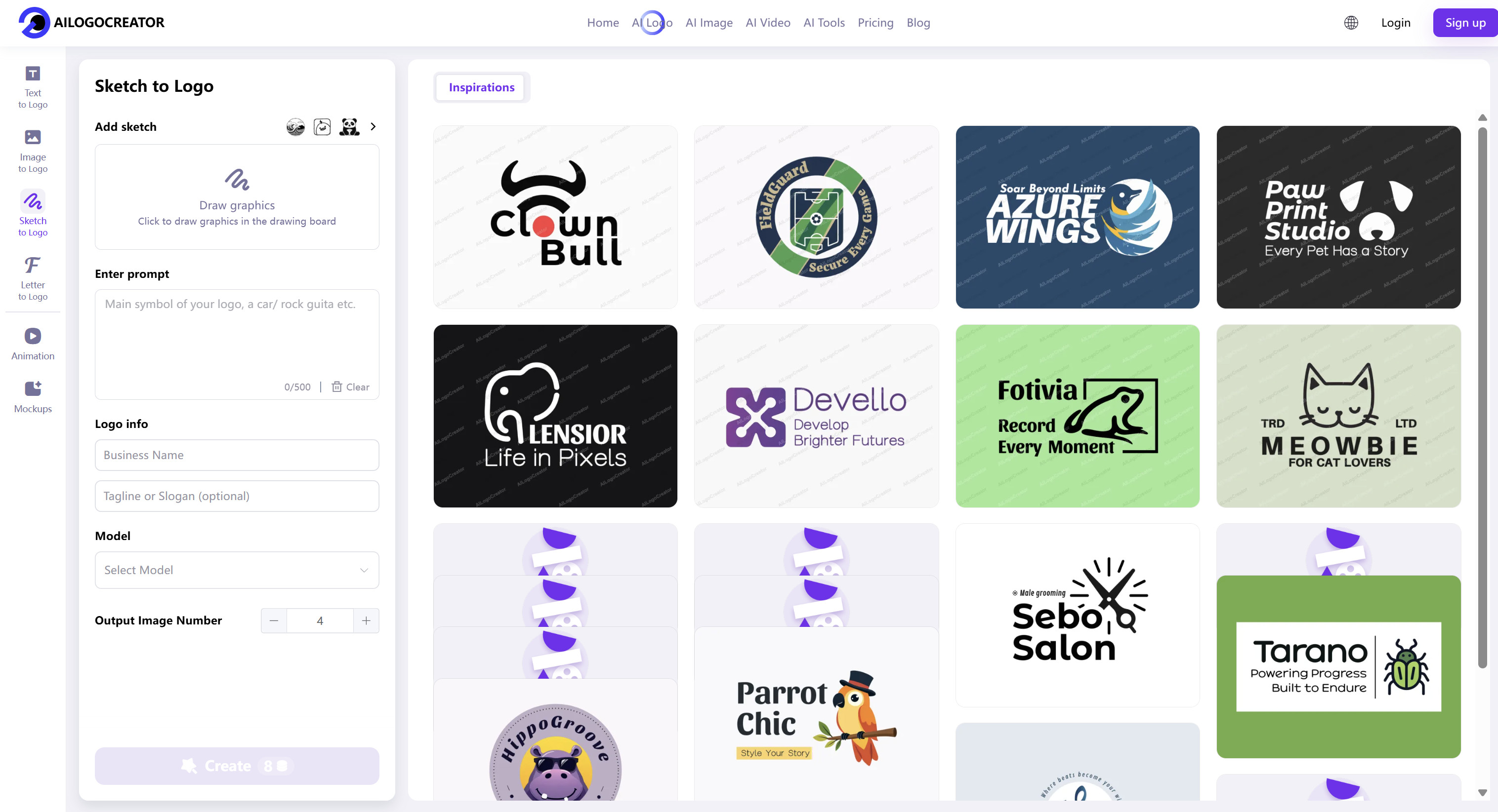 Free AI Logo Generator screenshot 4