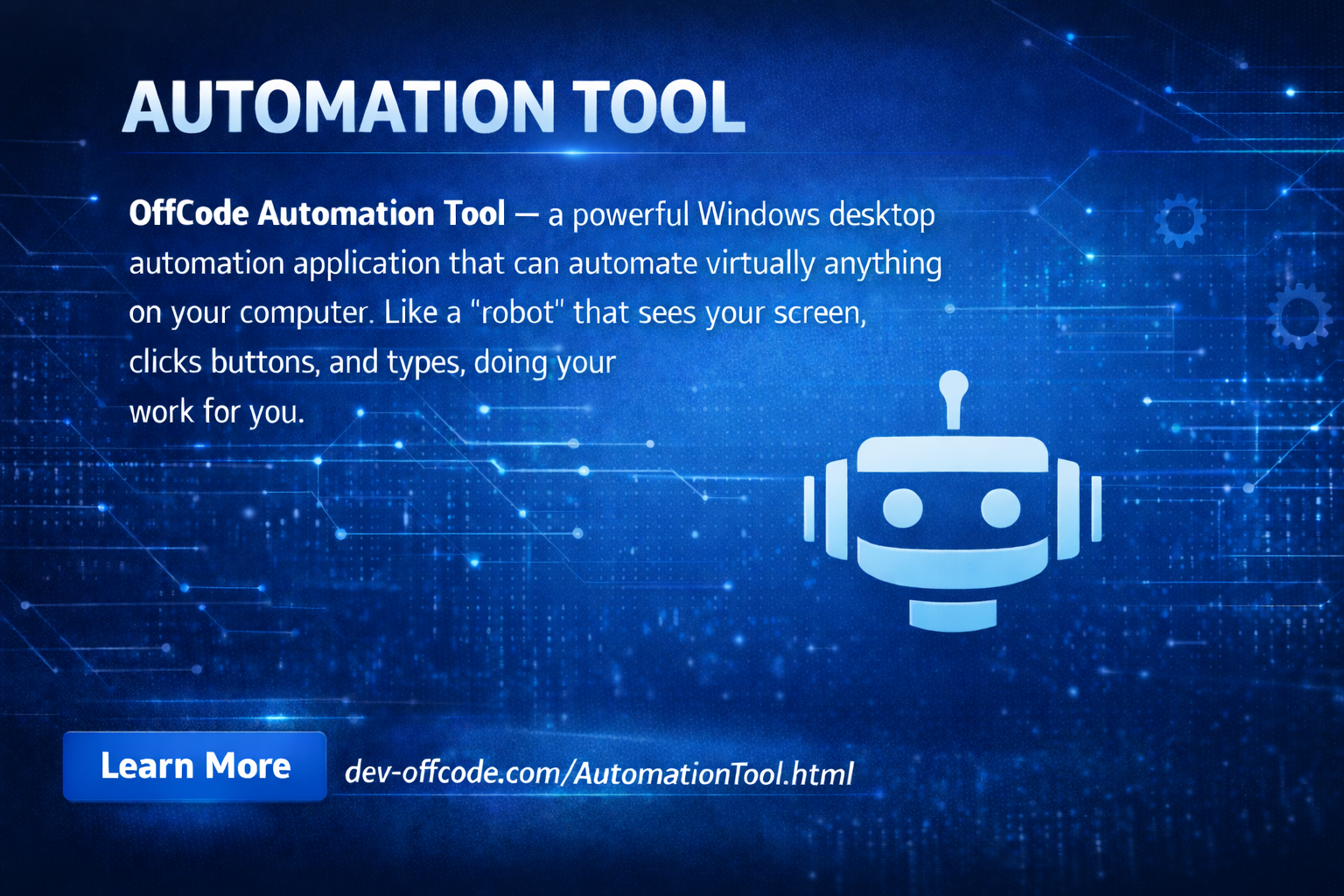 OffCode Automation tool | AI Powered