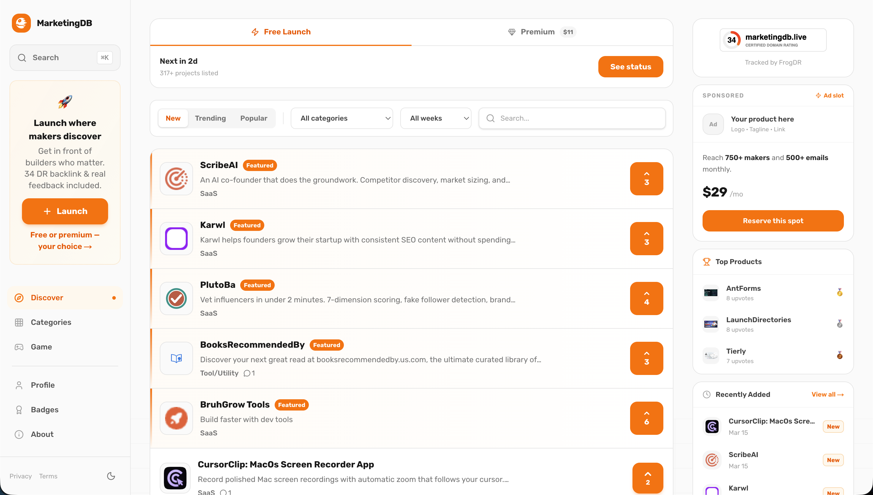 MarketingDB