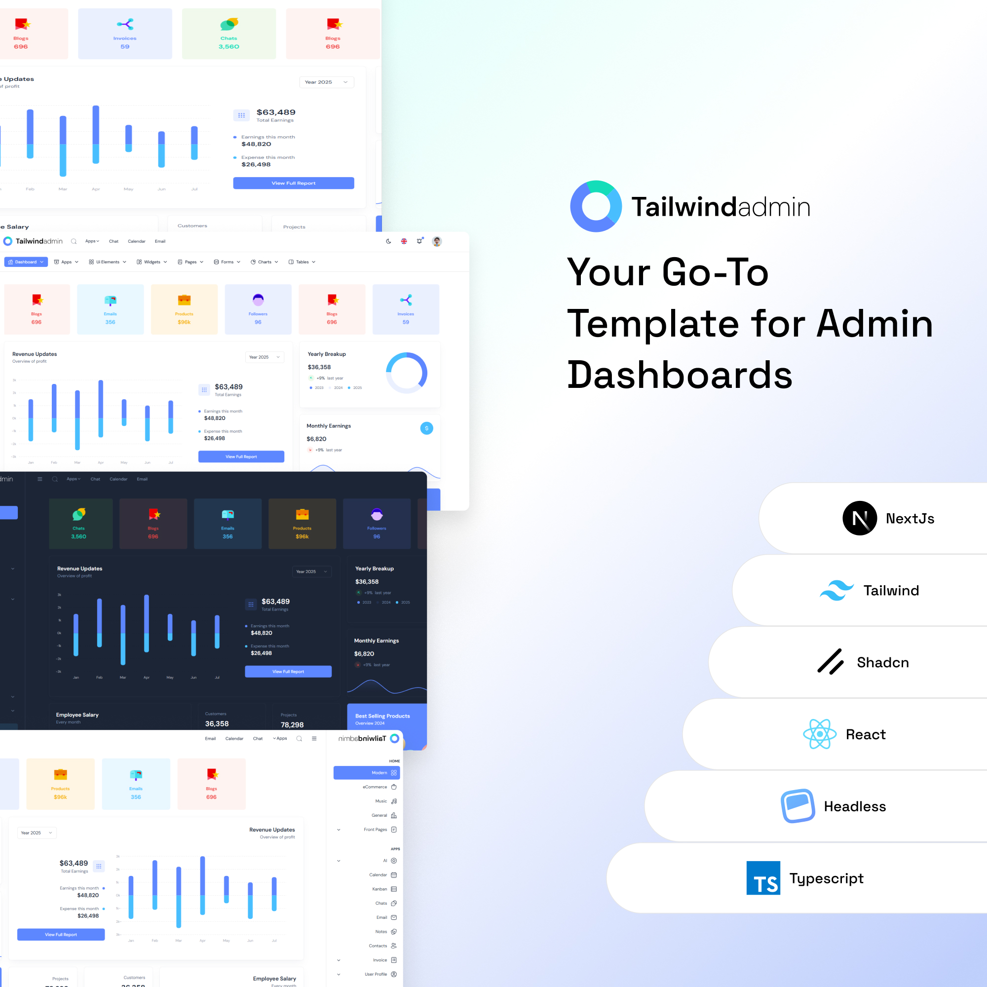Tailwindadmin screenshot 3