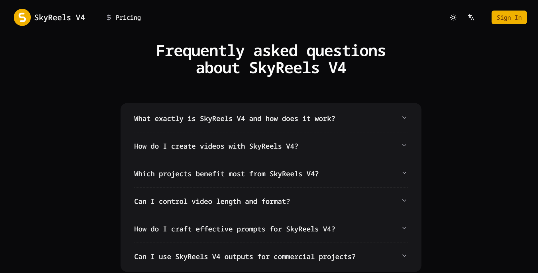 Skyreels V4 screenshot 3