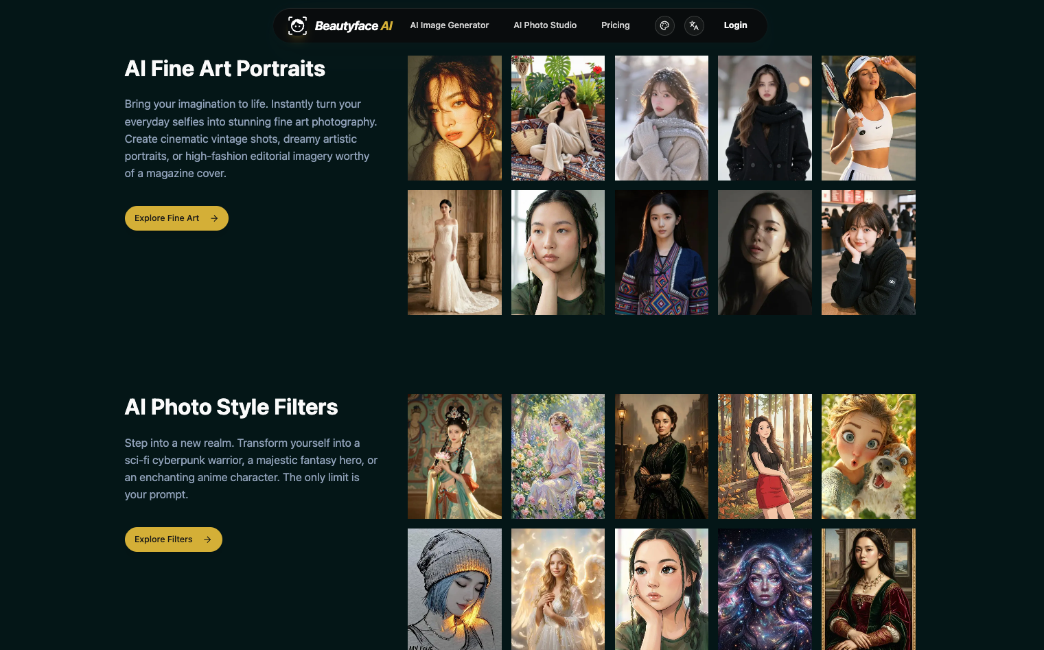 Beautyface AI screenshot 2