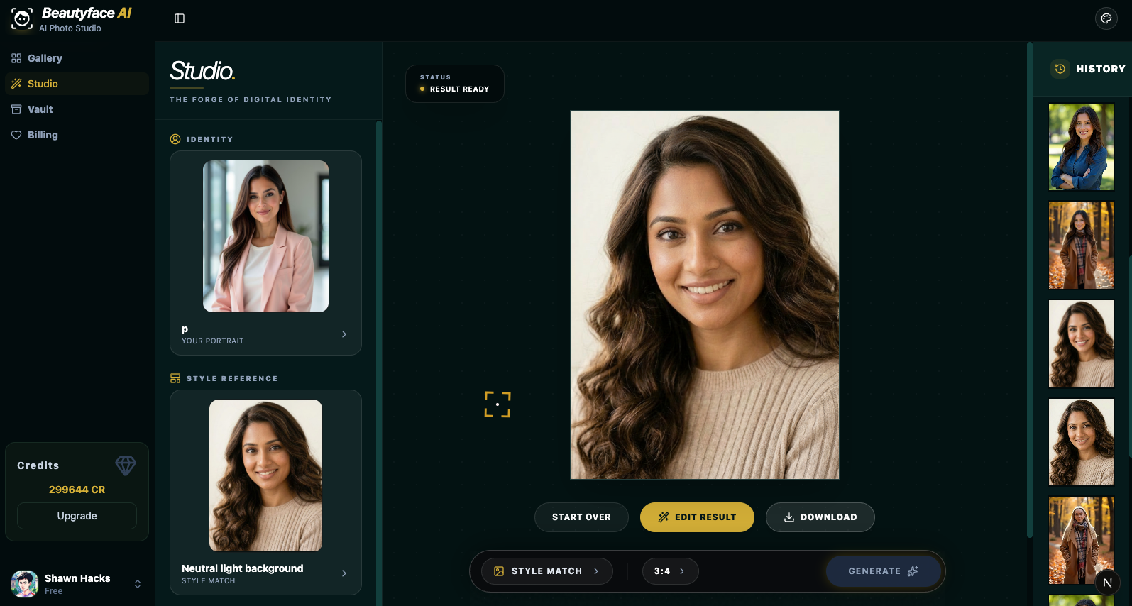 Beautyface AI screenshot 4