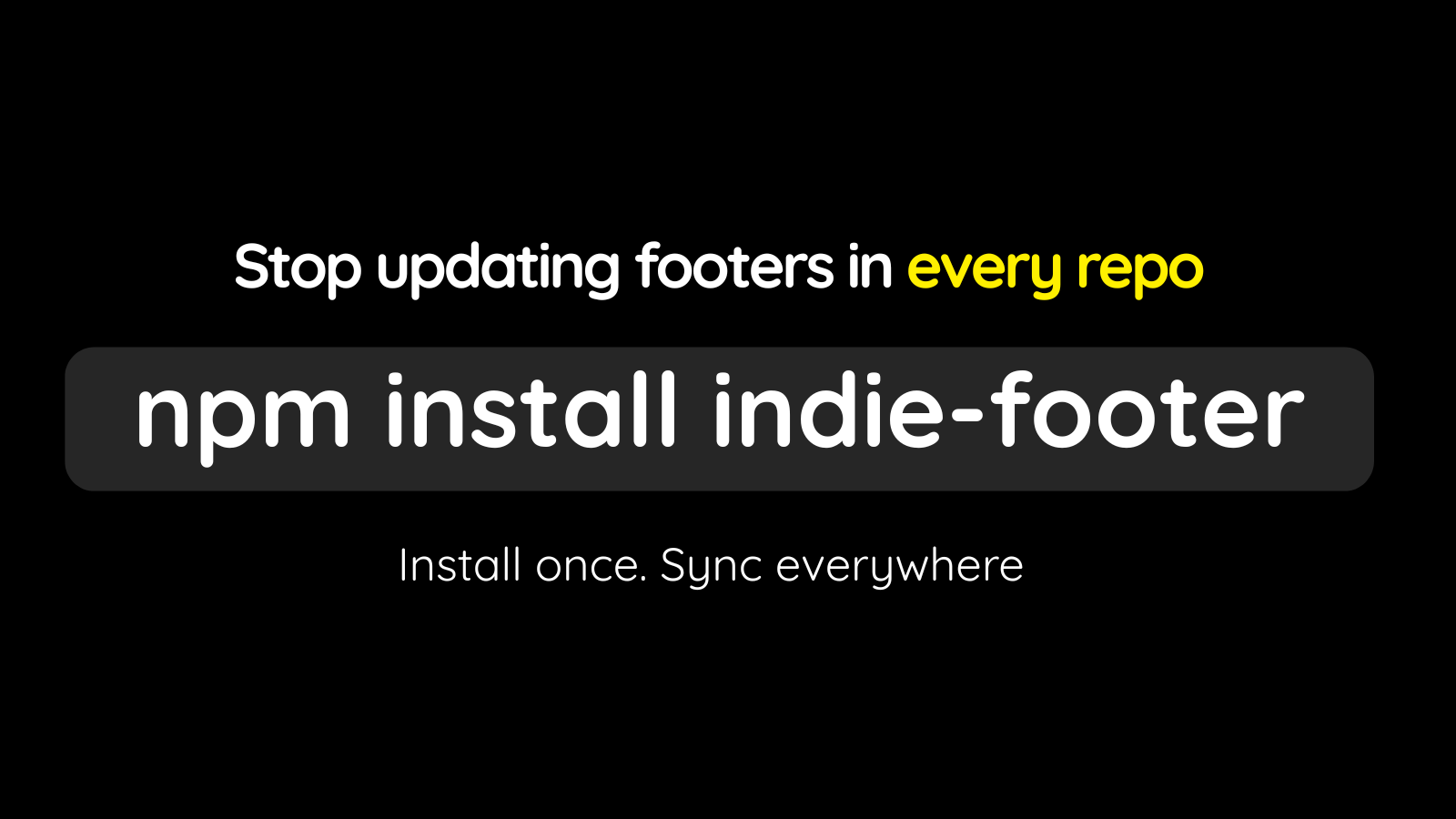 IndieFooter