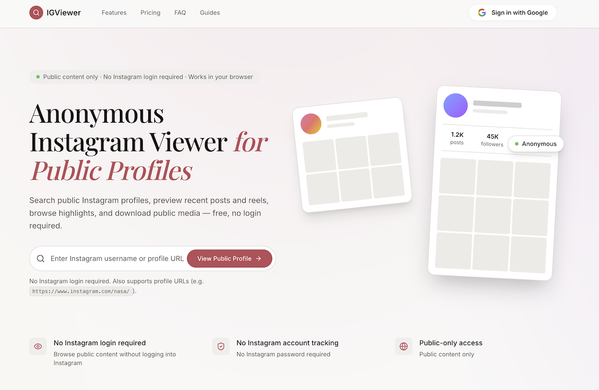 Instagram Viewer