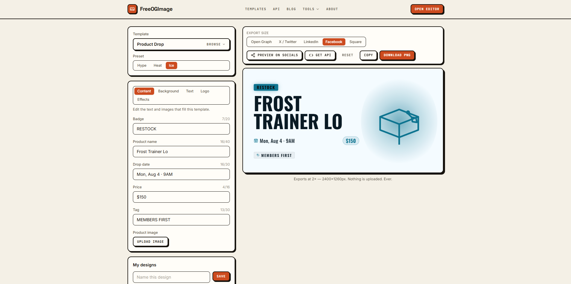 Free Open Graph Image Generator