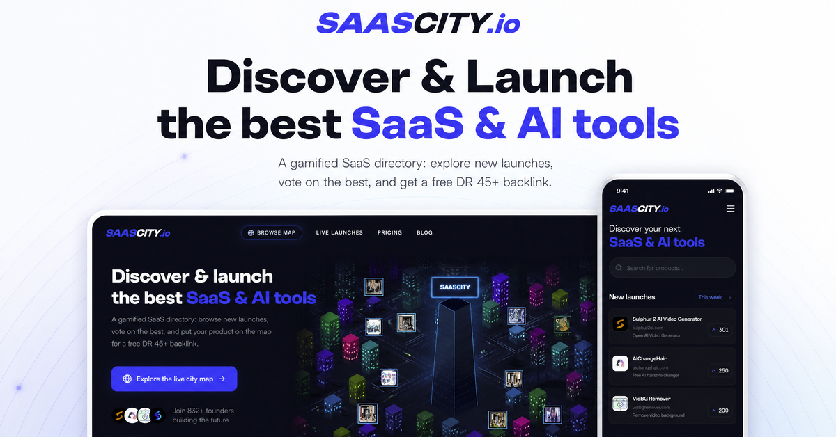 SaaSCity.io logo