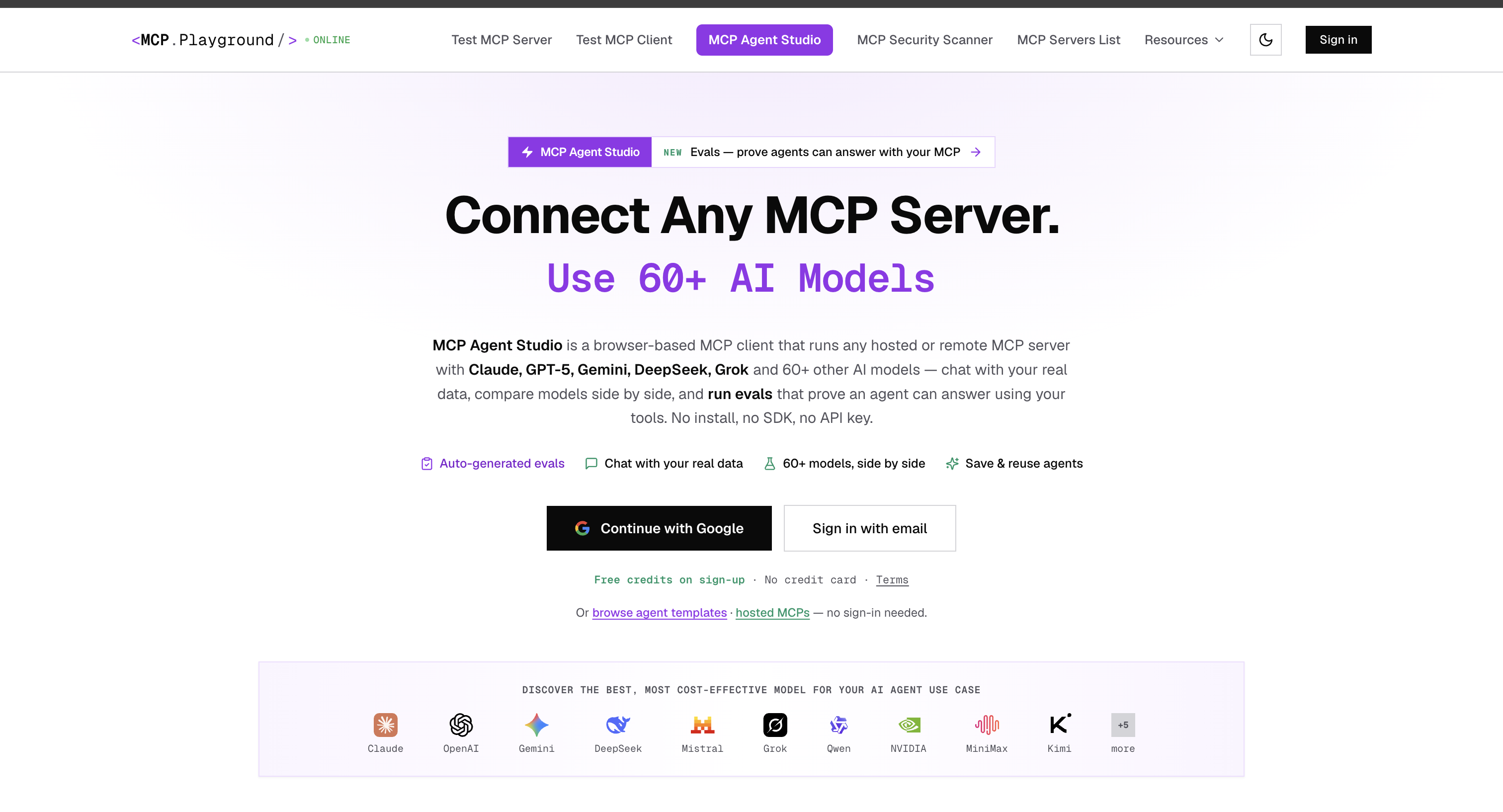 MCP Playground screenshot 1