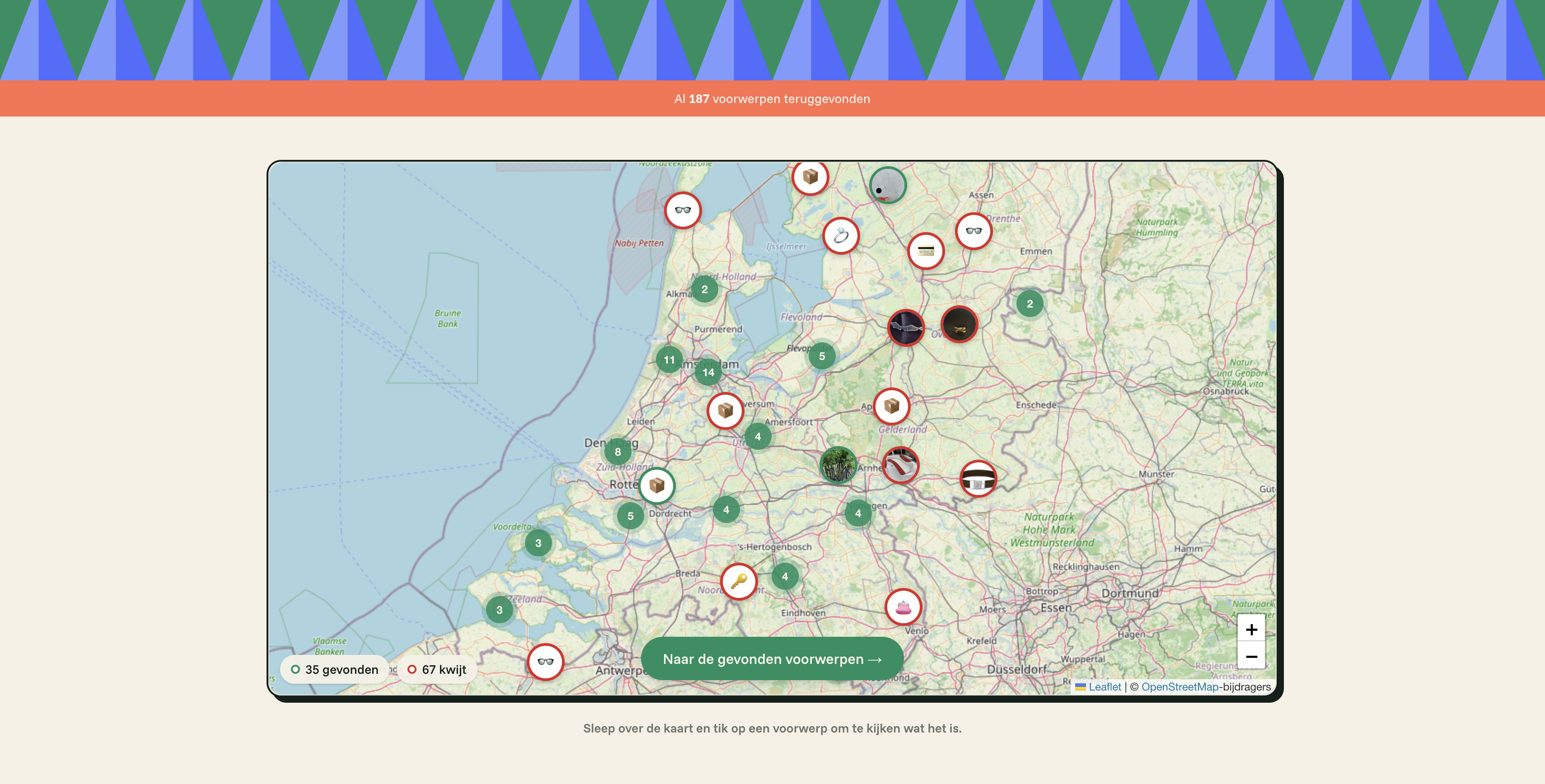 verlorengevonden.nl screenshot 1