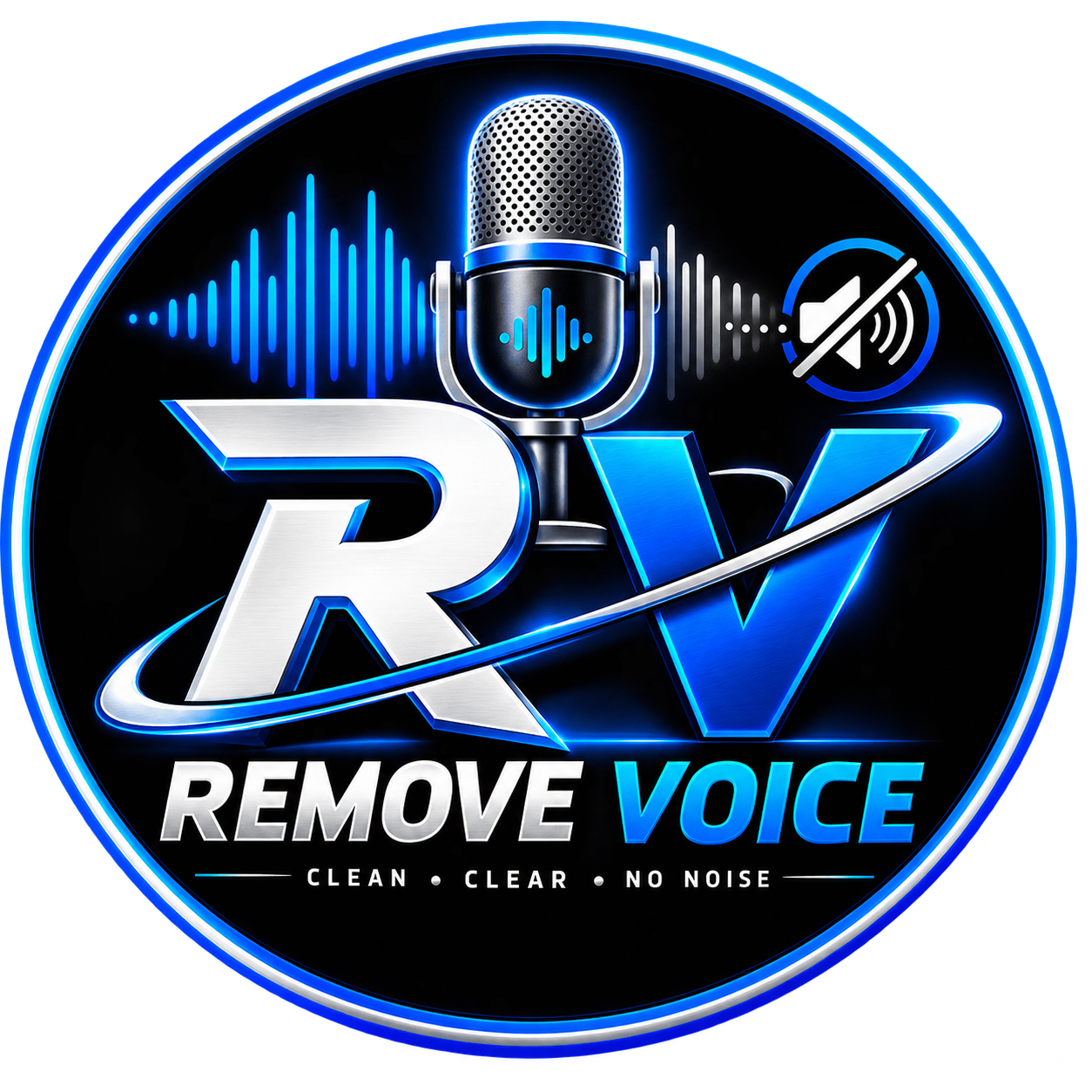 Remove Voice logo