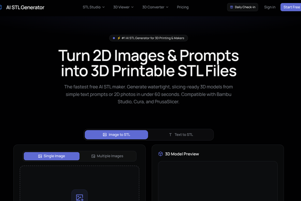 AI STL Generator