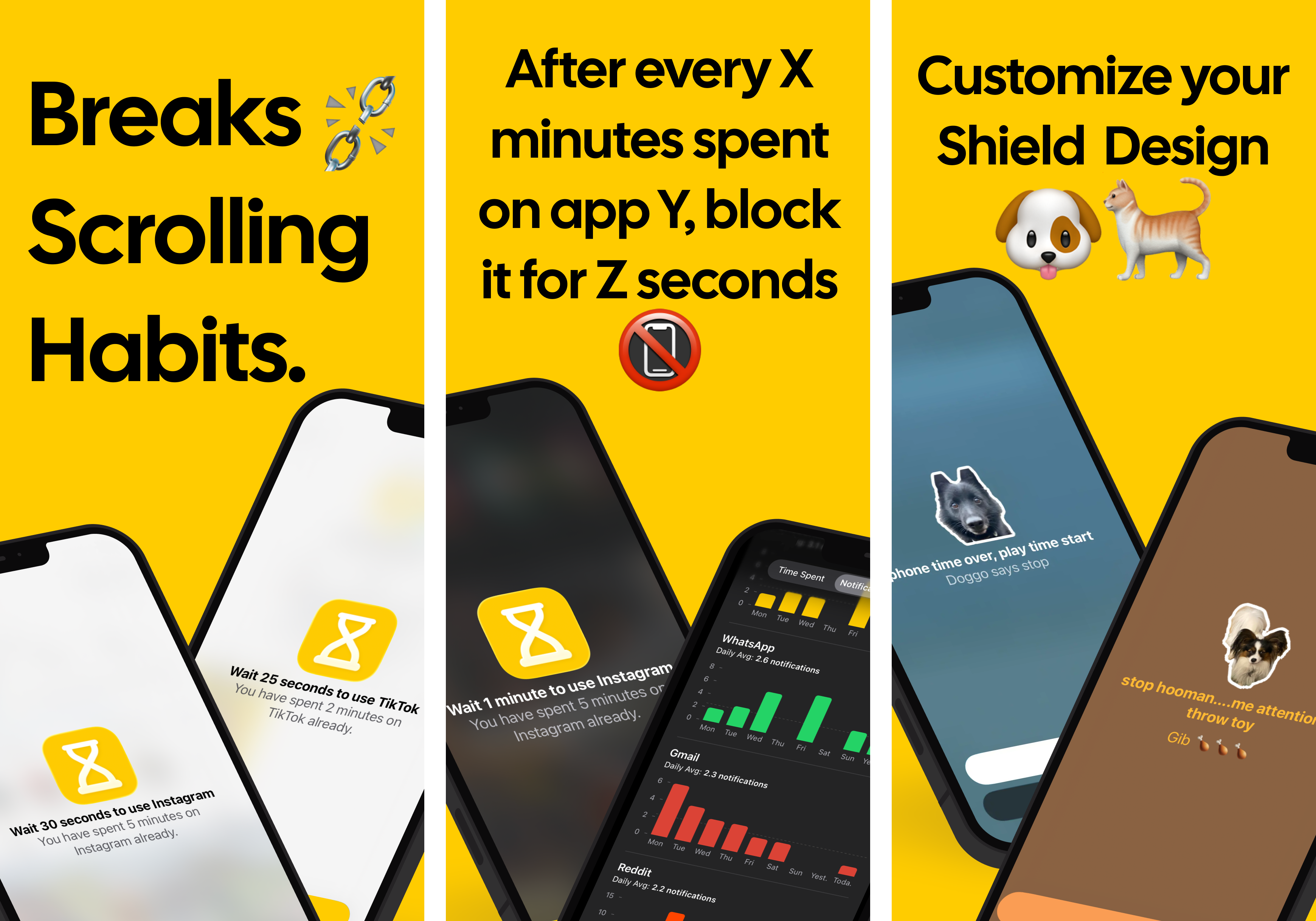 ScrollBump: Reduce Screen Time