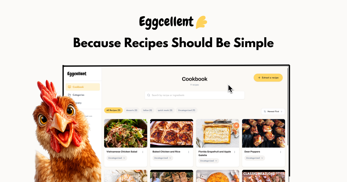 Eggcellent - Recipe Converter